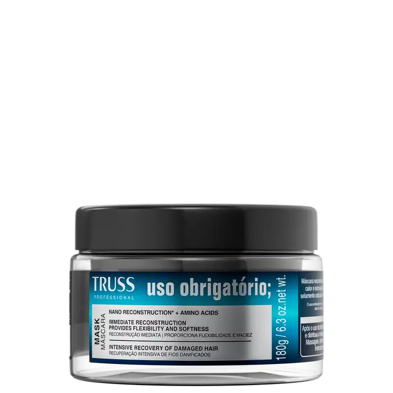 TRUSS Uso Obrigatório - Máscara de Tratamento Capilar 180g