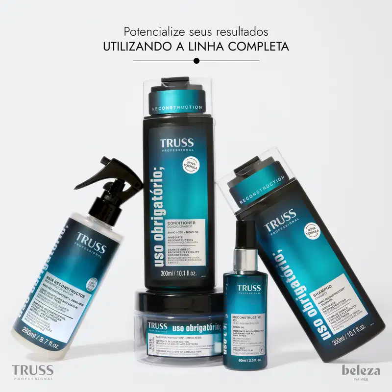 TRUSS Uso Obrigatório - Máscara de Tratamento Capilar 180g
