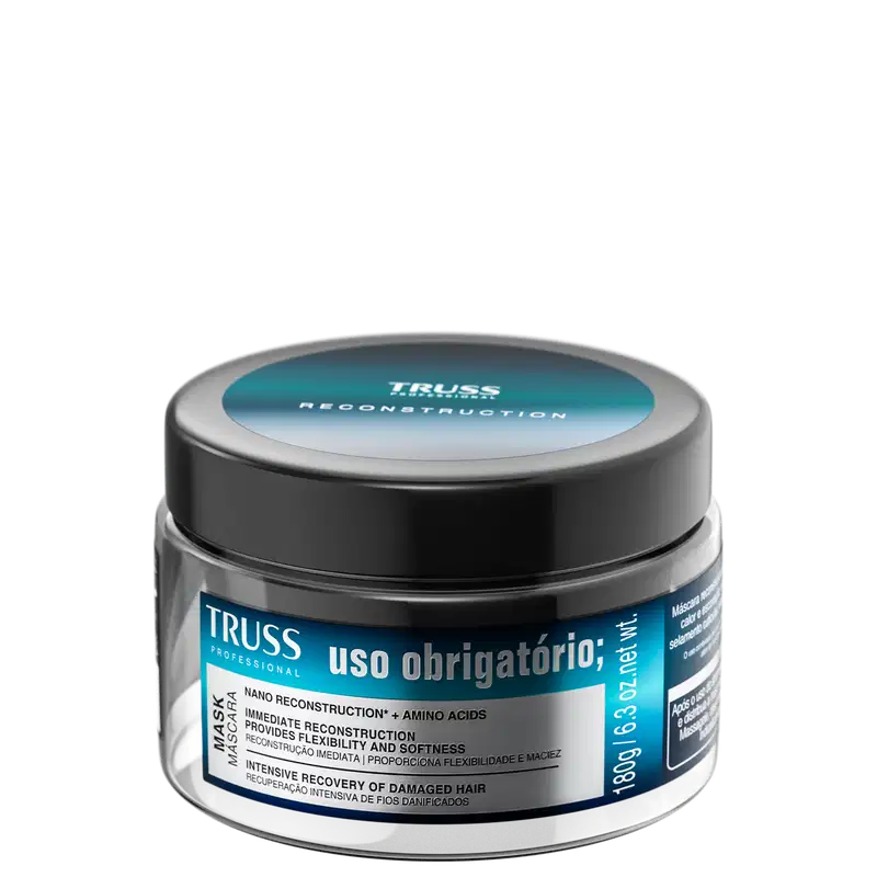 TRUSS Uso Obrigatório - Máscara de Tratamento Capilar 180g