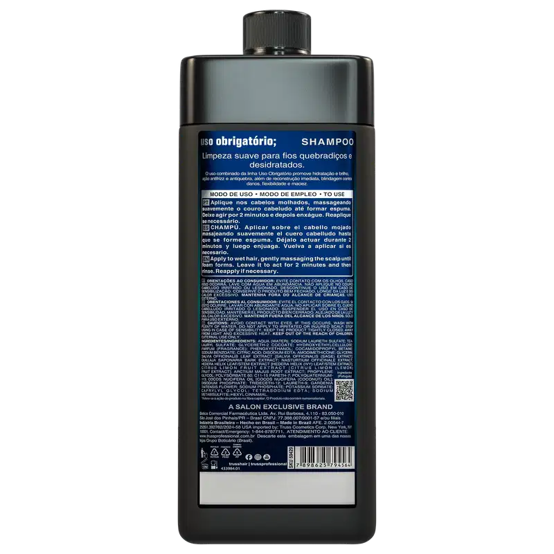 TRUSS Uso Obrigatório Reconstruction - Shampoo 1L