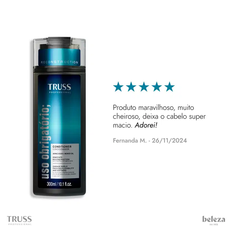 TRUSS Uso Obrigatório Reconstruction - Condicionador 30ml
