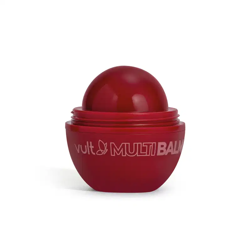 Multi Balm 2 em 1 Vermelho Bala de Morango 6,5g