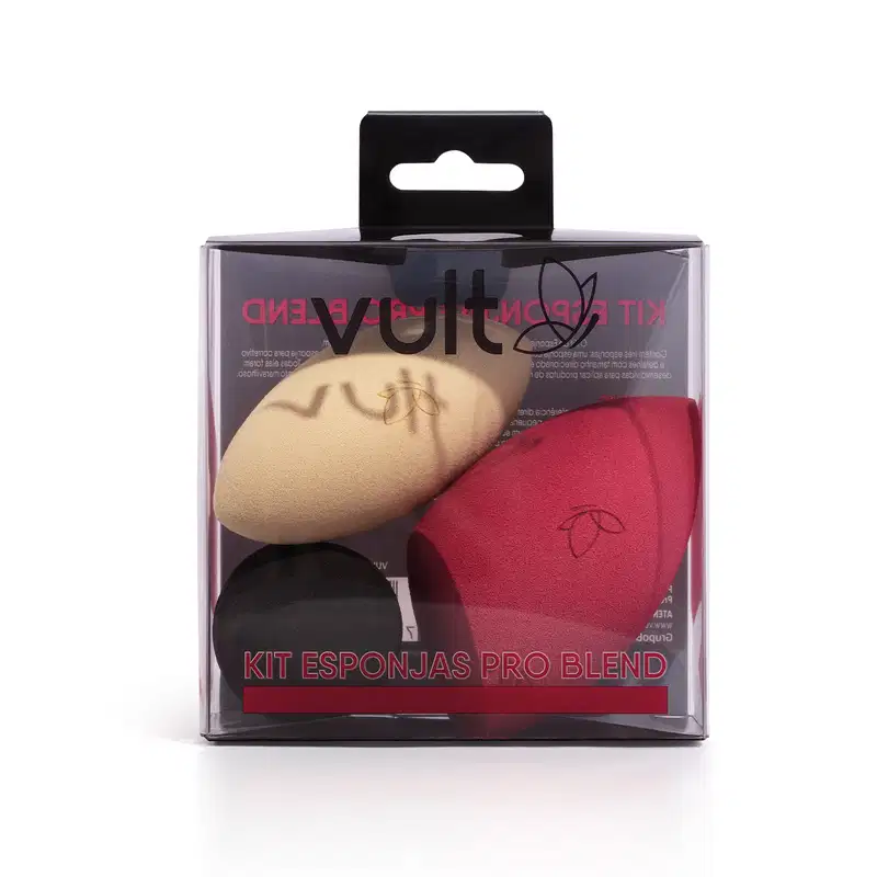 Kit Esponjas de Maquiagem Pro Blend