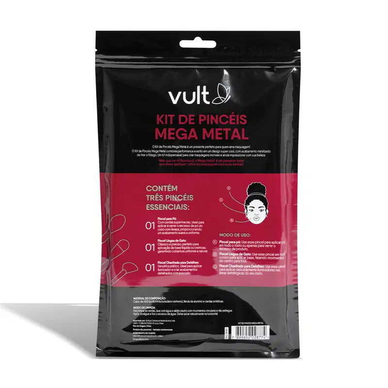 Kit de Pincéis de Maquiagem Presentear