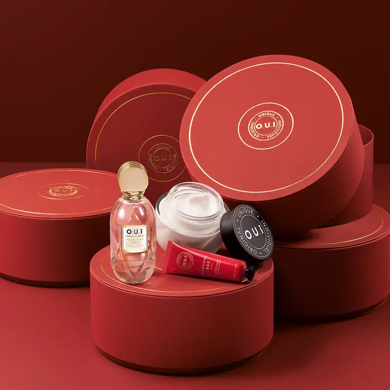 O.U.i Kit Presentear Natal Madeleine: Eau de Parfum 75ml + Crème Riche 200g + Creme de Mãos 30g
