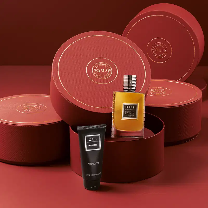 O.U.i Kit Presentear Natal Iconique 001: Eau De Parfum 75ml + Creme à Raser 100g