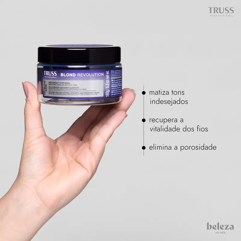 TRUSS Net Blond Revolution - Máscara Capilar 180g