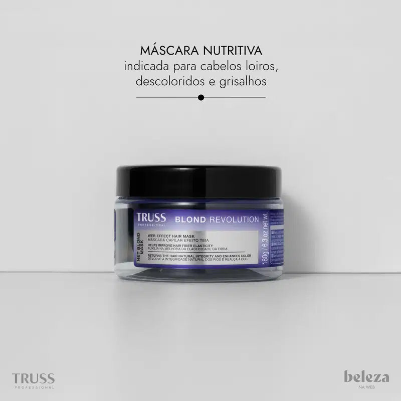 TRUSS Net Blond Revolution - Máscara Capilar 180g
