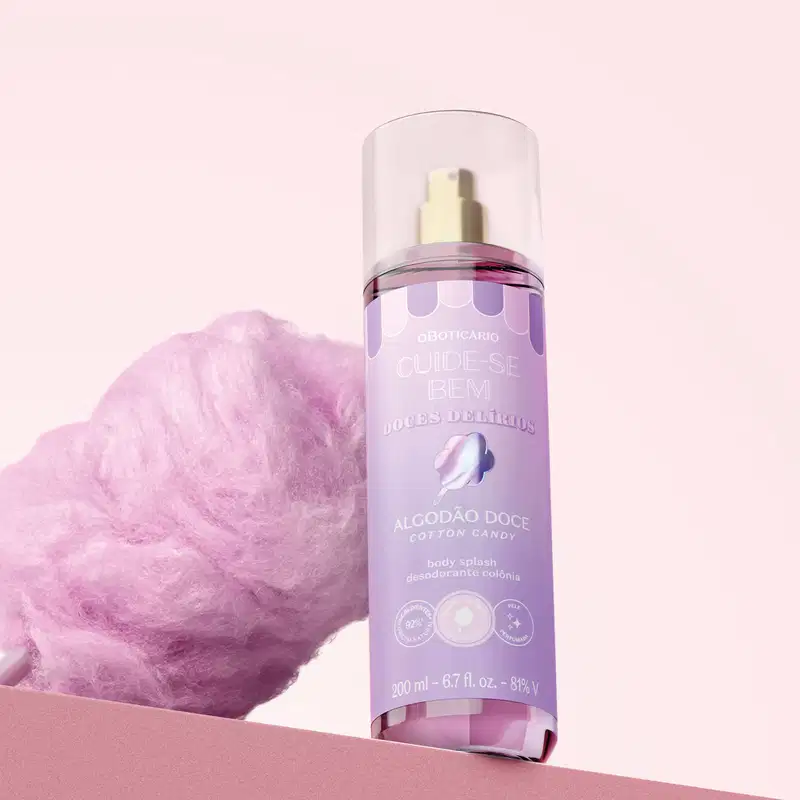 Cuide-se Bem o Boticário Doces Delírios - Body Splash Desodorante Colônia 200ml