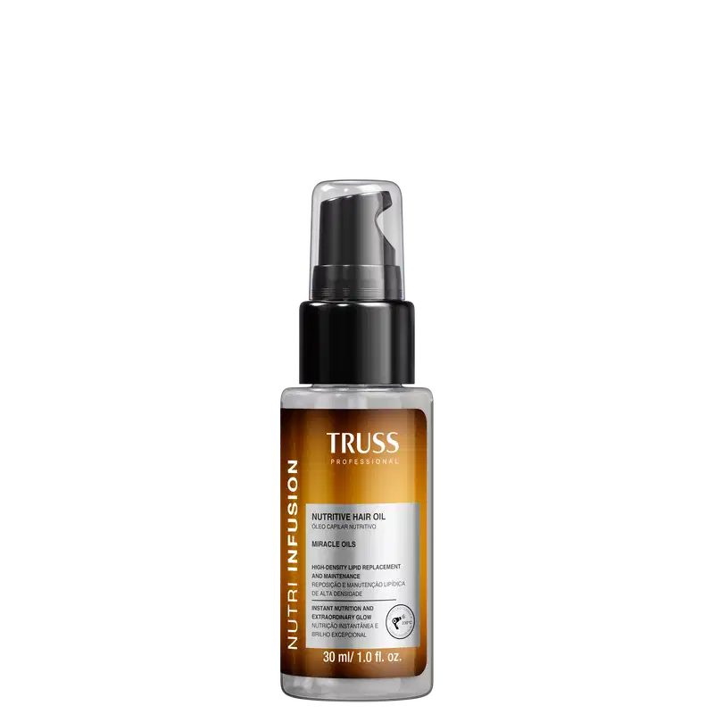 Óleo Capilar Nutri Infusion, da marca Truss.