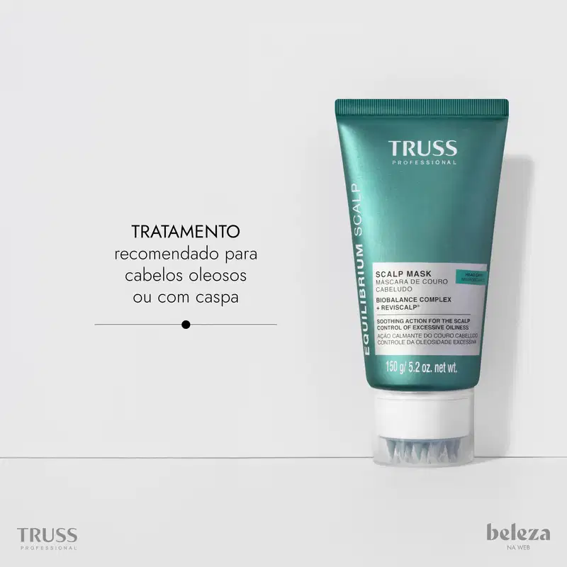 TRUSS Equilibrium Scalp - Máscara para Couro Cabeludo 150g