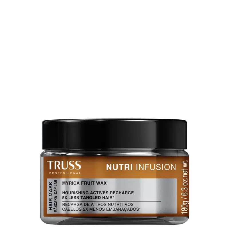 Máscara capilar Nutri Infusion, da marca Truss.