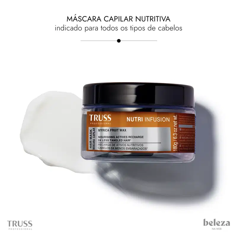 Truss Nutri Infusion - Máscara Capilar 180g