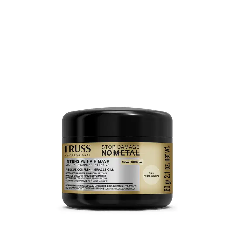 Máscara Capilar Intensiva TRUSS Stop Damage No Metal 60g