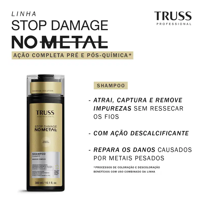 TRUSS No Metal Shampoo 300ml