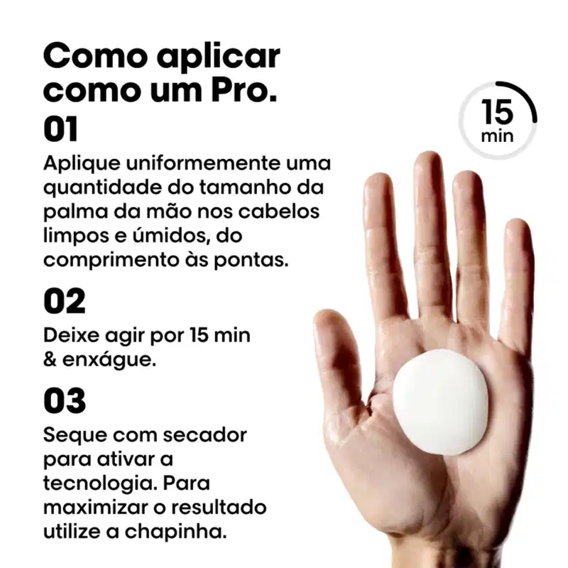 Kit L'Oréal Professionnel Vitamino Keratin Alpha Sleek Couleur for Home (4 Produtos)