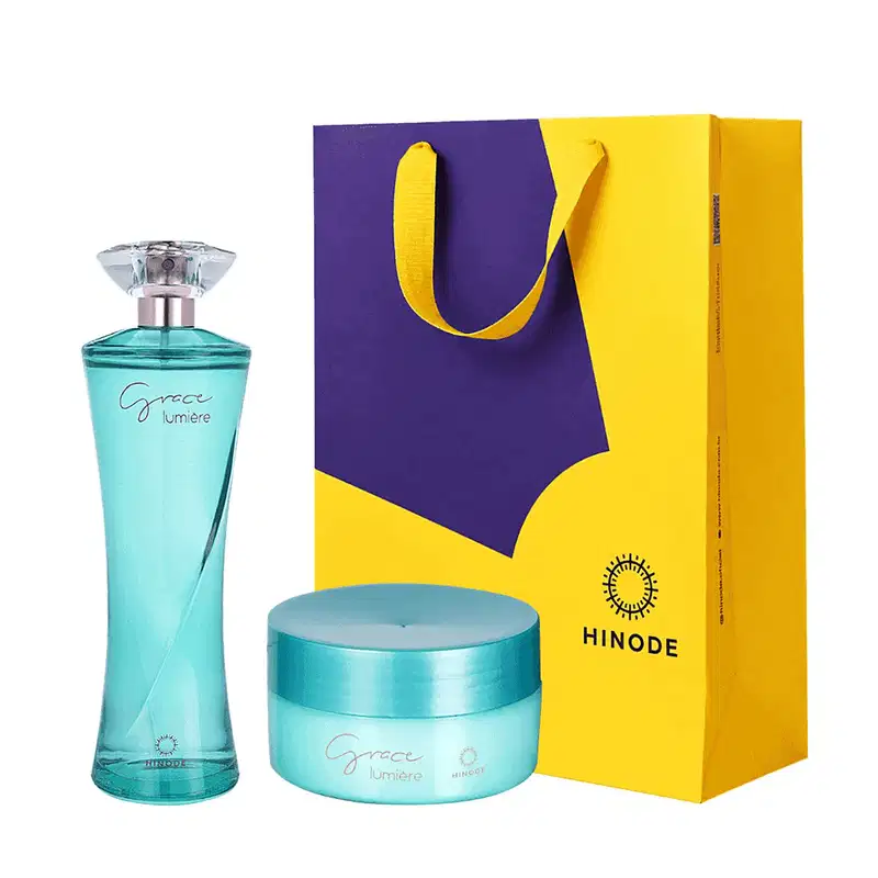 Kit Presente Feminino Grace Lumière Deo Colônia + Hidratante Corporal