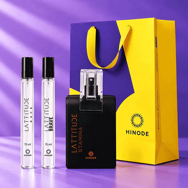 Kit Presente Masculino Lattitude Stamina Deo Colônia + Pockets
