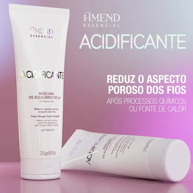 Kit Amend Ph Máscara + Seca Sem Frizz Essencial + Óleo Gold Black