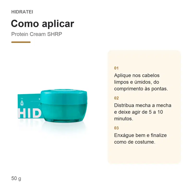 Protein Cream SHRP Hidratei 50g