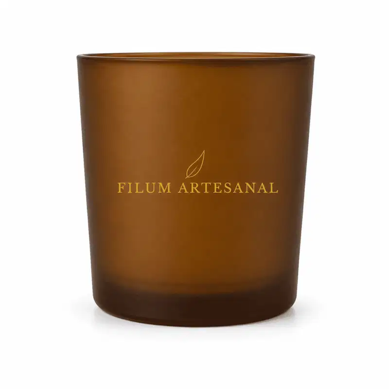 Filum Artesanal Vela Aromática Perfumada Cereja Ambarada  200g