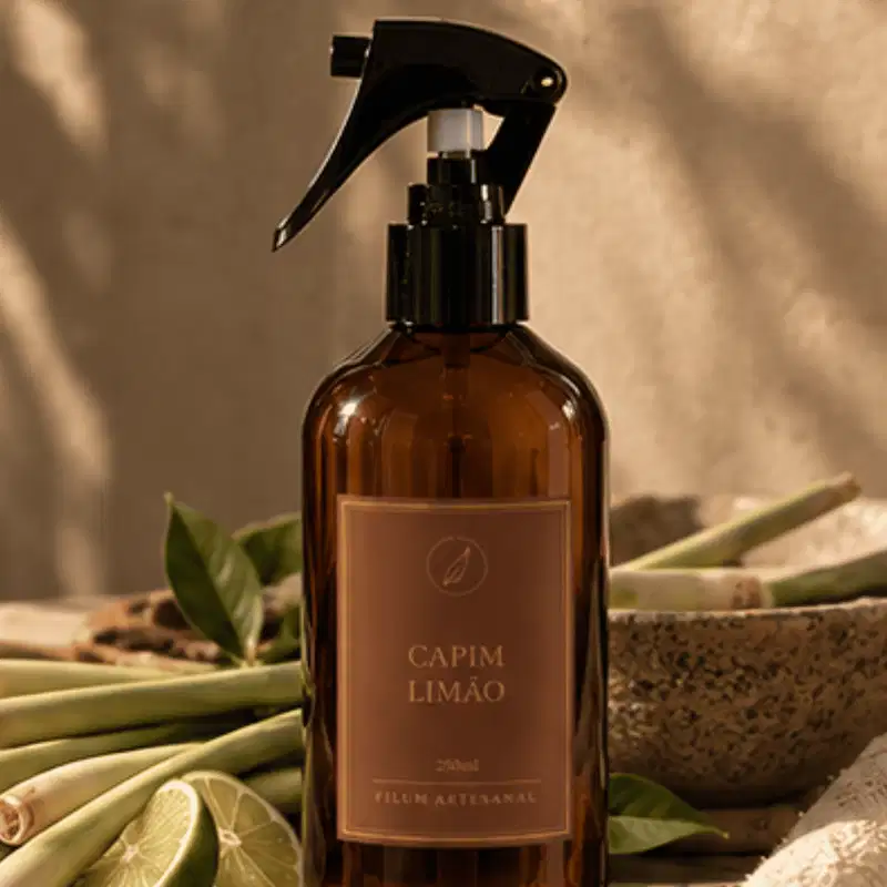 Filum Artesanal Home Spray de Ambiente Capim Limão 200ml