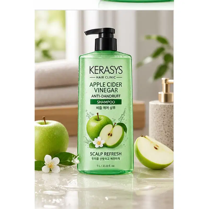 Kerasys Anticaspa Apple Cider Vinegar Shampoo 1 L