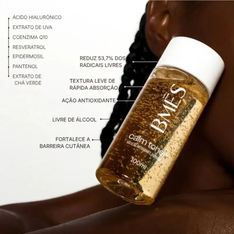 Calm Toner BMÉS - Tônico Antioxidante e Hidratante