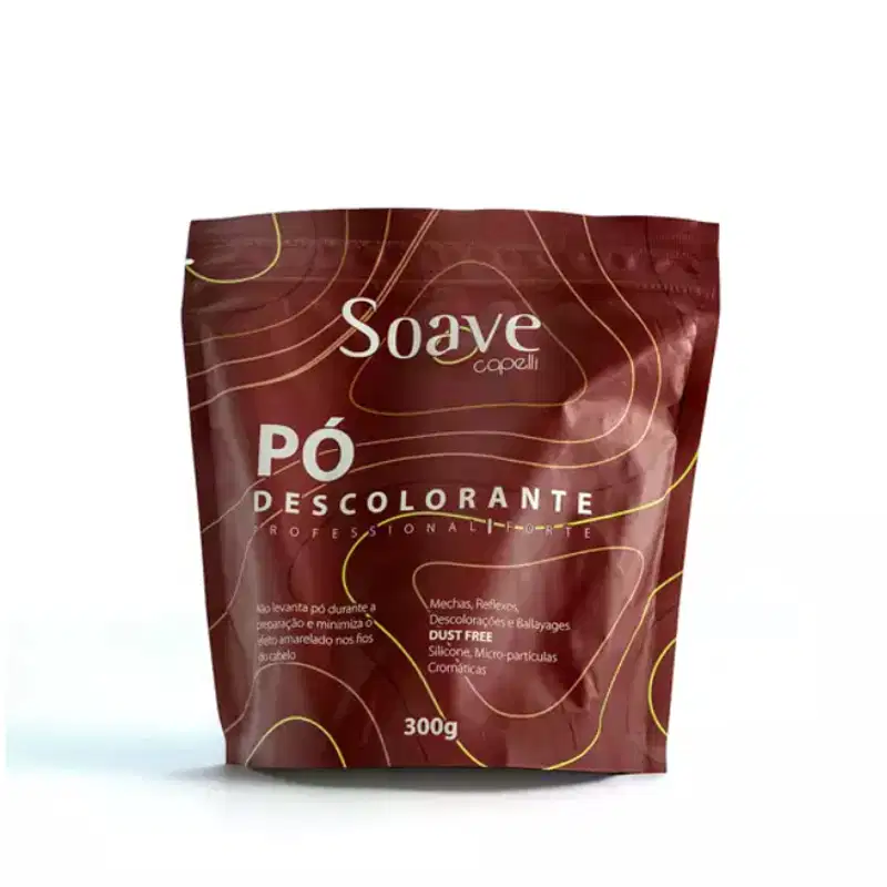 Pó Descolorante Dust Free Soave Capelli Profissional/Forte 300g