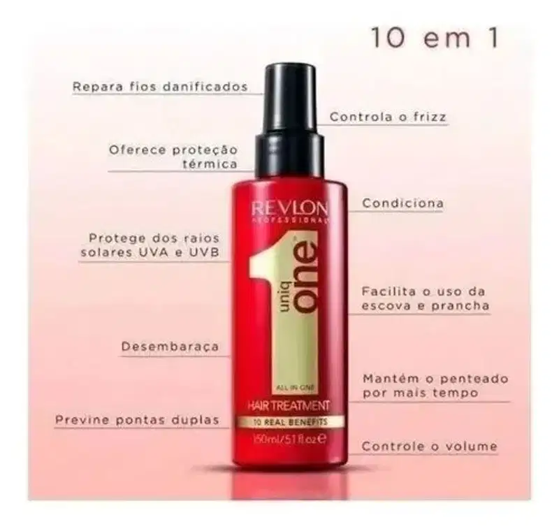 Kit Revlon Professional Uniq One & Escova (2 Produtos)