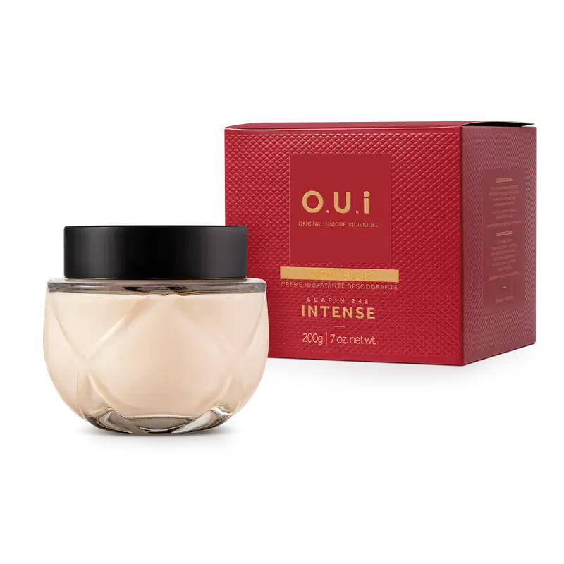 O.U.i Hidratante Desodorante Crème Riche Scapin 245 Intense 200G
