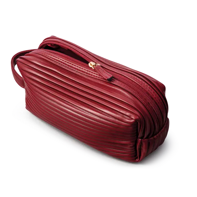 O.U.i Nécessaire Vermelho Com Alça