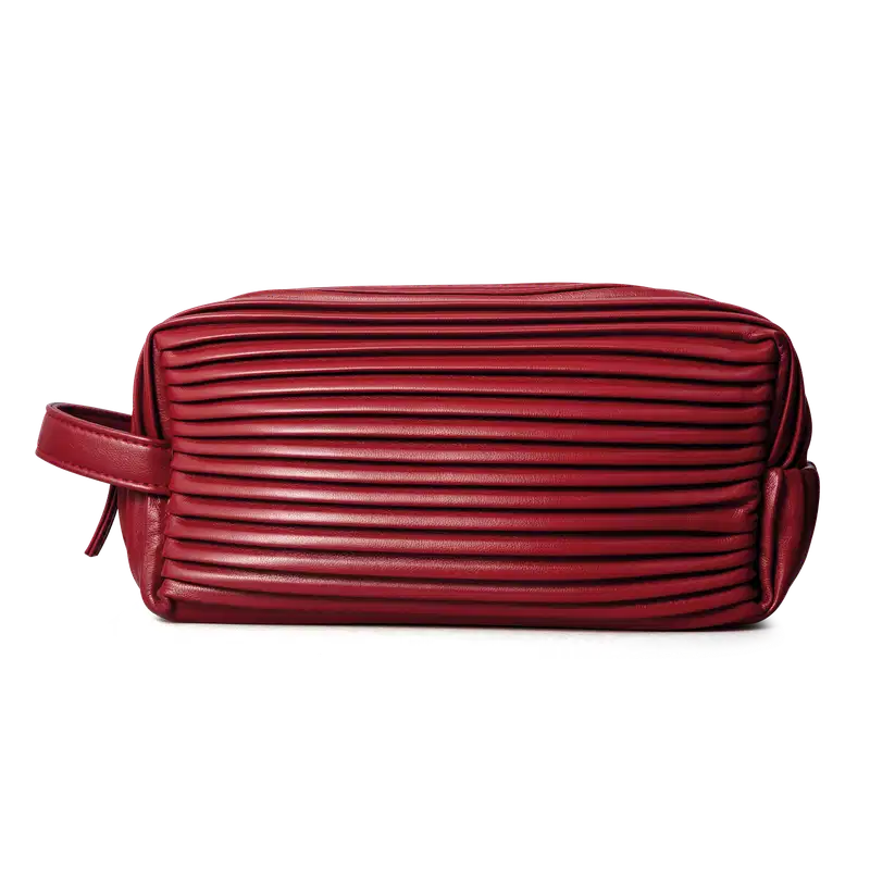 O.U.i Nécessaire Vermelho Com Alça
