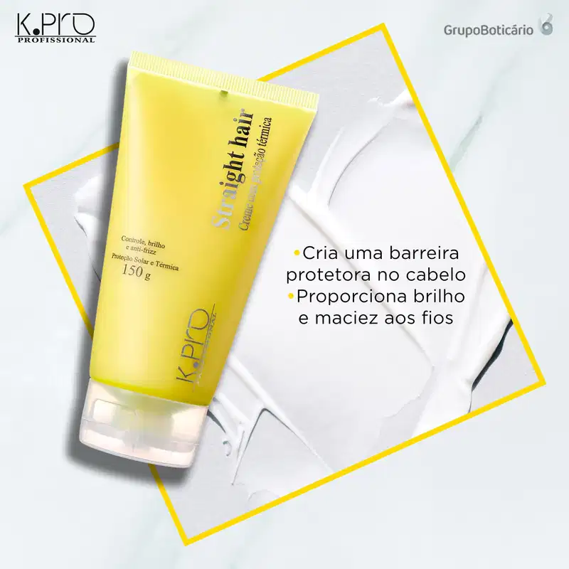 K.Pro Style Straight Hair - Protetor Térmico 150g
