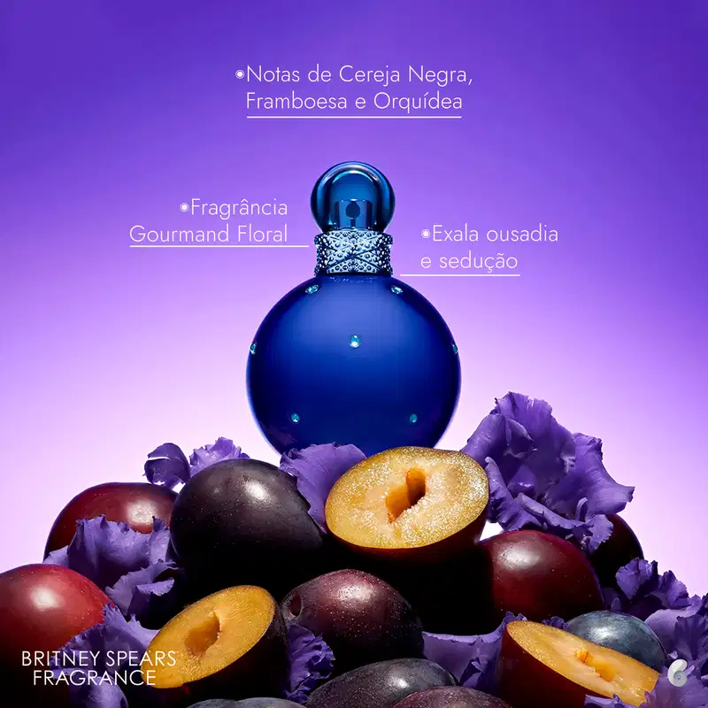 Midnight Fantasy Britney Spears Eau de Parfum - Perfume Feminino 100ml