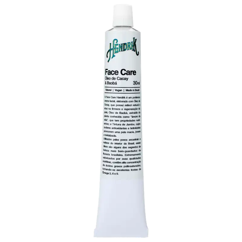 Hendrik Face Care Óleo de Cacay & Baobá - Hidratante Facial 30g