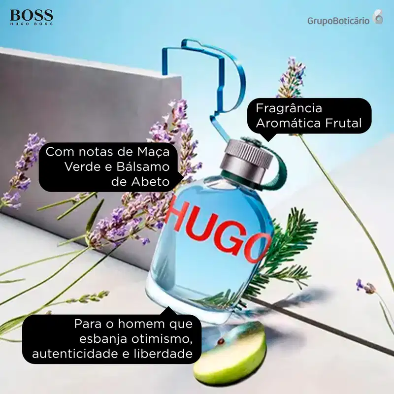 Hugo Man Hugo Boss Eau de Toilette - Perfume Masculino 40ml