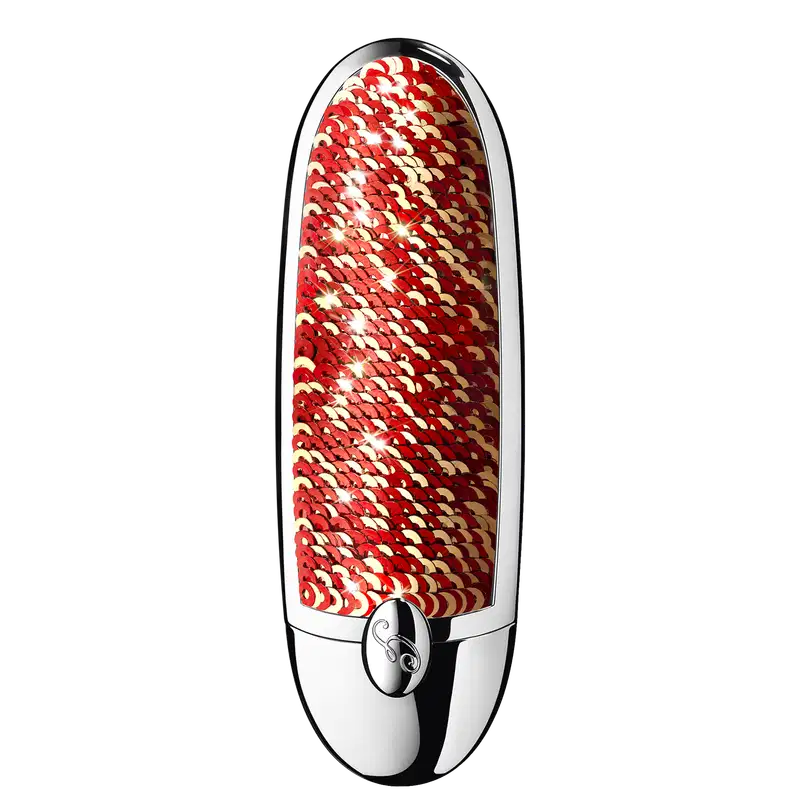 Guerlain Rouge G The Double Mirror Edição Limitada Red Gold - Case de Batom