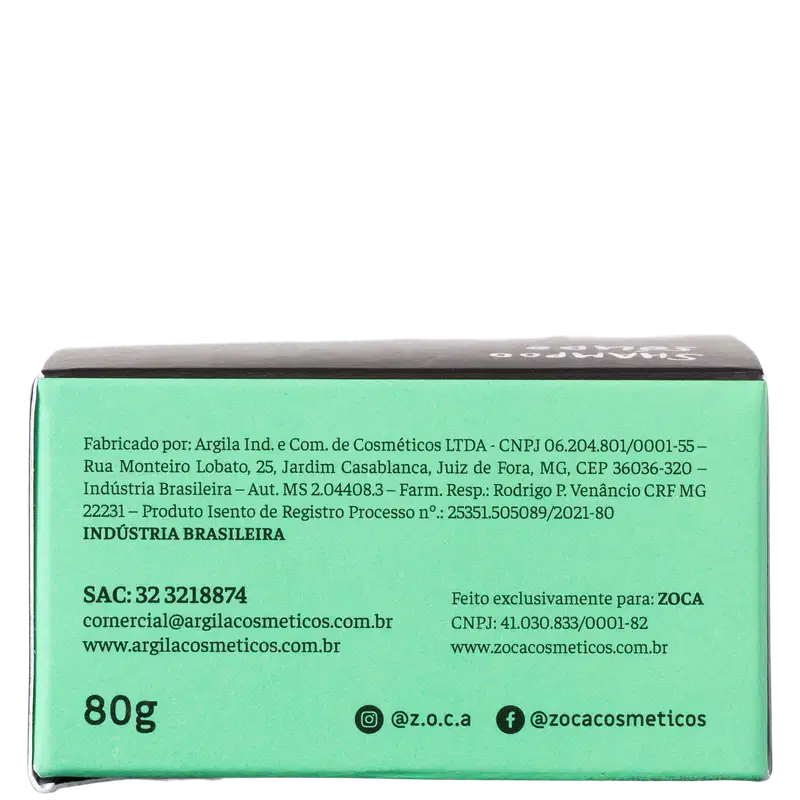 Zoca Detox - Shampoo Sólido 80g