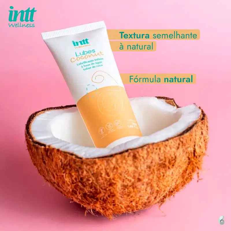Intt Wellness Lubes Coconut - Lubrificante Íntimo 50ml