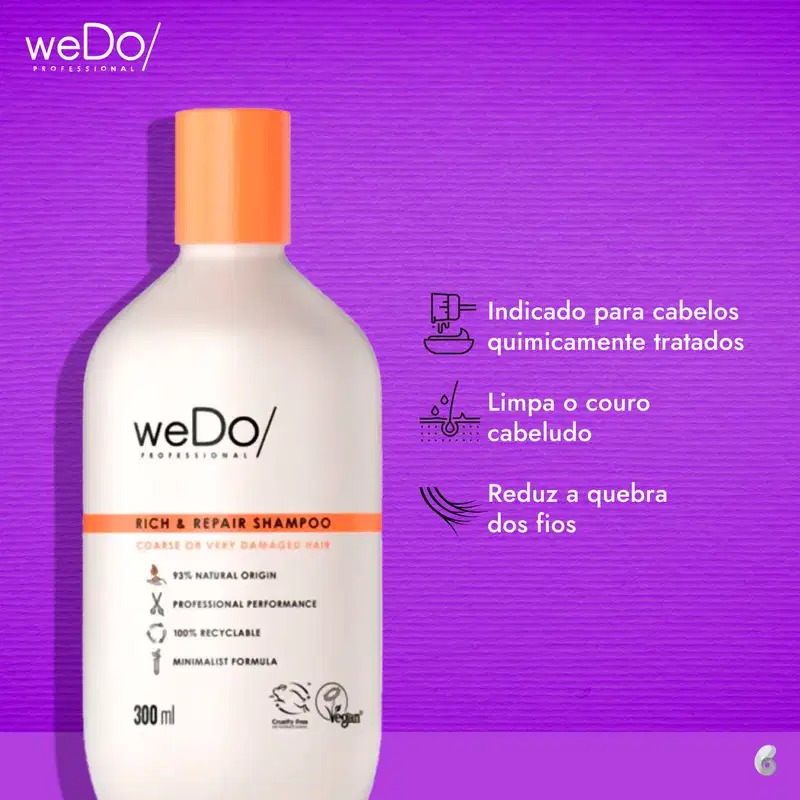 WeDo Professional Rich & Repair - Shampoo 300ml