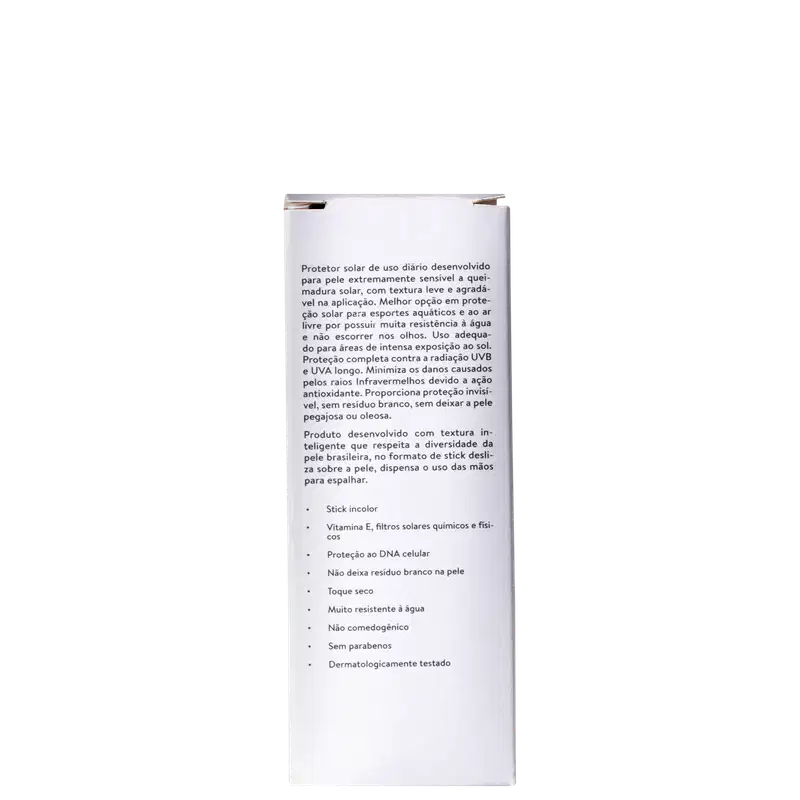 Adcos Fotoproteção Diária Stick FPS70 Incolor - Protetor Solar Facial 13g