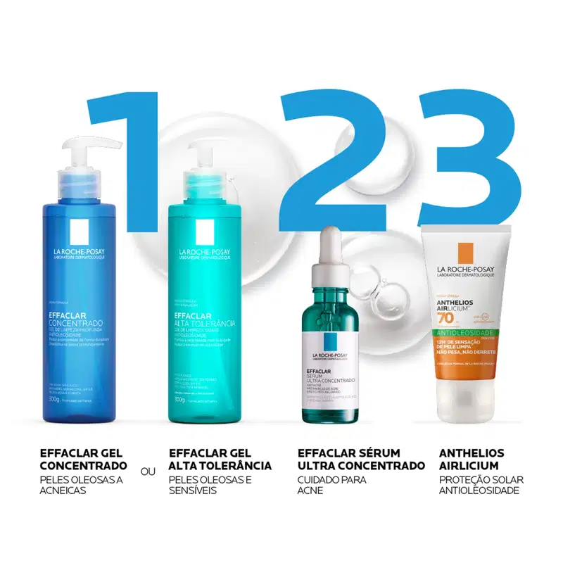 A imagem mostra o Sérum Antiacne Effaclar Ultra Concentrado da marca La Roche-Posay.