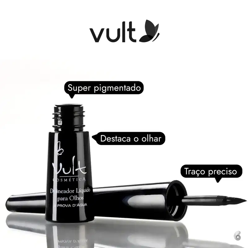 Vult - Delineador Líquido 2,5ml