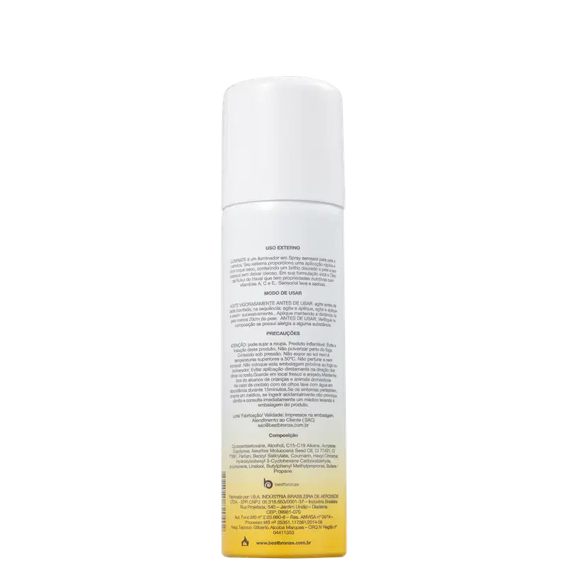 Best Bronze Luminate - Spray de Brilho 150ml