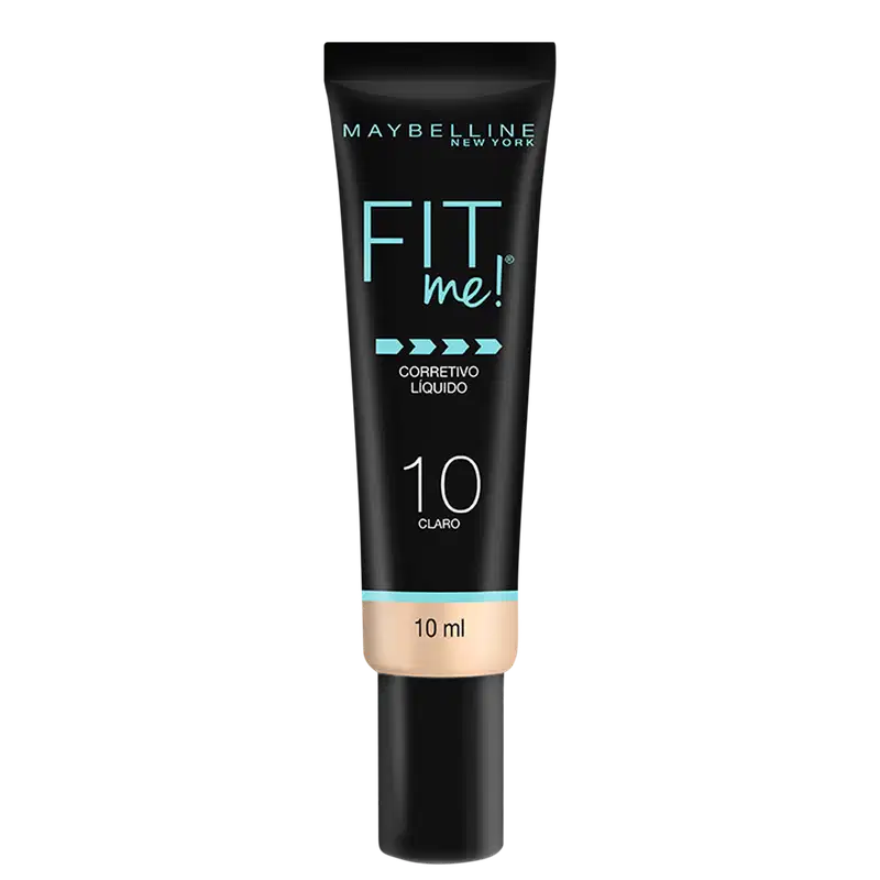 Maybelline Fit Me! Cor 10 Claro - Corretivo Líquido 10ml