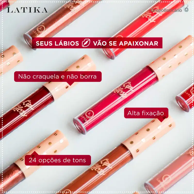 Latika Lip Matte Nude Nº 31 - Batom Líquido 4ml