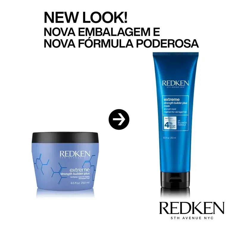 Redken Extreme Strength Builder Plus - Máscara Capilar 250ml