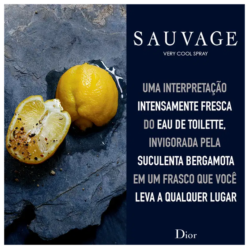 Sauvage Very Cool Spray Dior Eau de Toilette - Perfume Masculino 100ml