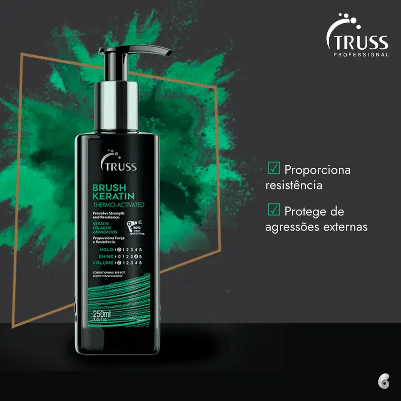 Truss Brush Keratin - Leave-in 250ml